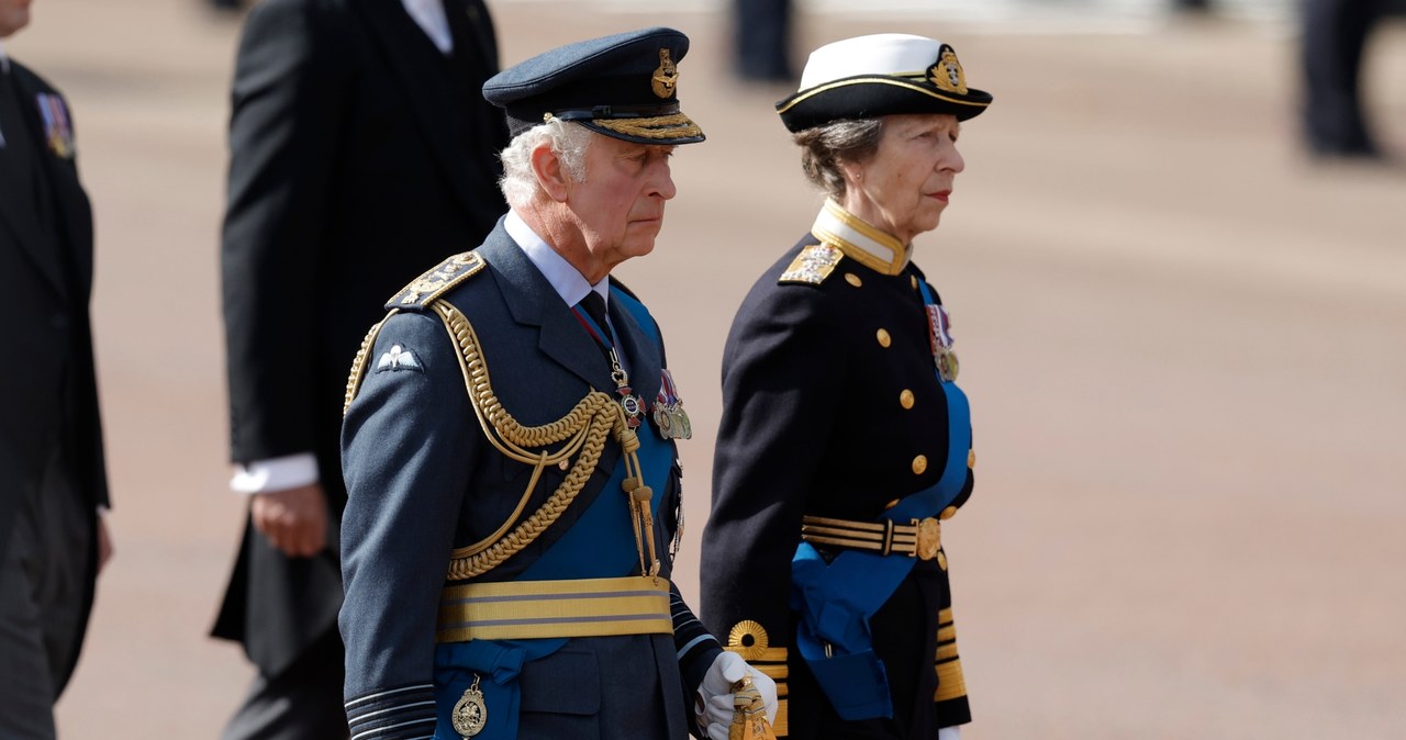 Karól Karol III i księżniczka Anna /Getty Images