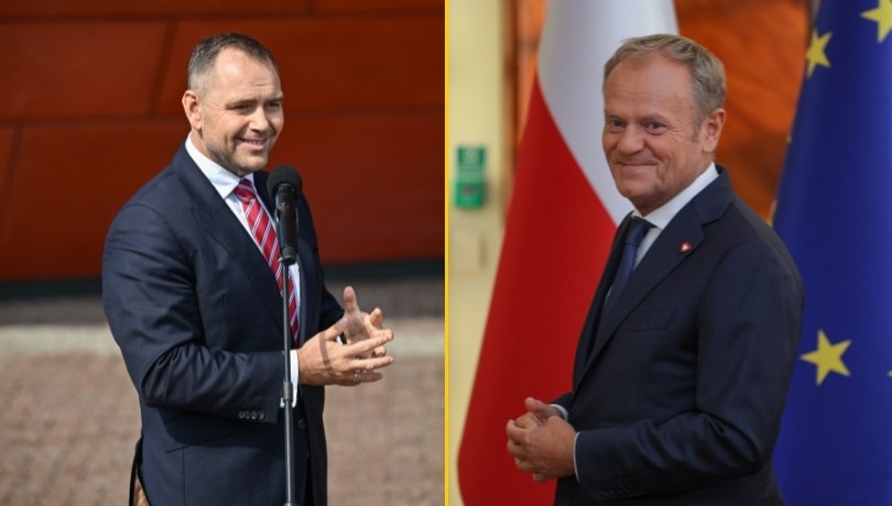 Karol Nawrocki i Donald Tusk /Marcin Gadomski, Paweł Supernak /PAP