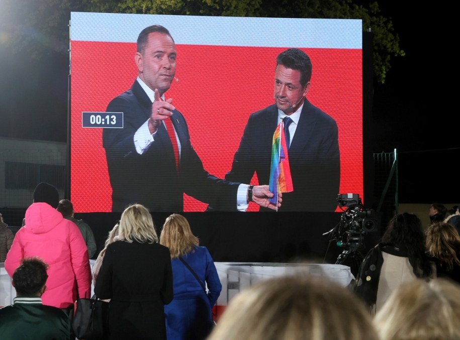 Karol Nawrocki i Rafał Trzaskowski /Wojciech Olkusnik/ /East News