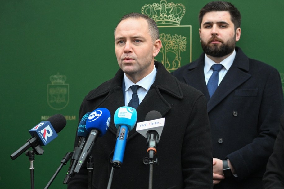 Karol Nawrocki, Jakub Banaszek; grudzień 2024 /Wojtek Jargiło /PAP