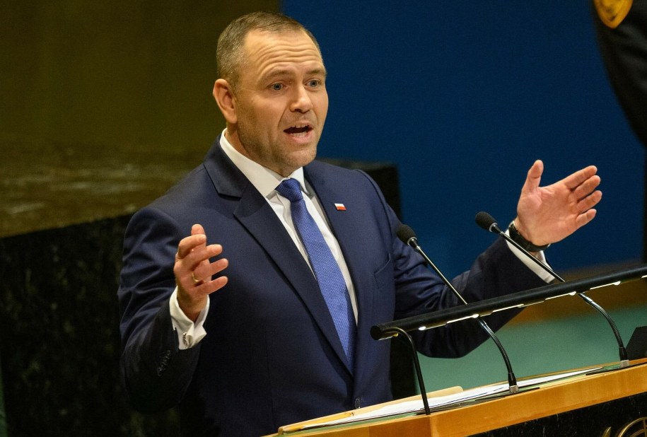 Karol Nawrocki na posiedzeniu ONZ /Alexi J. Rosenfeld/Getty AFP/East News /East News