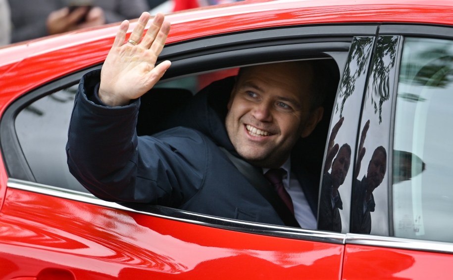 Karol Nawrocki podczas kampanii wyborczej /Przemysław Piątkowski /PAP