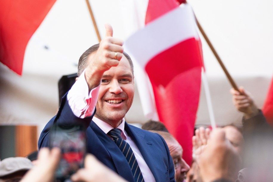 Karol Nawrocki - popierany przez Prawo i Sprawiedliwość kandydat na prezydenta /Krzysztof Ćwik /PAP