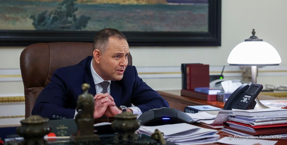 Karol Nawrocki w trakcie rozmowie z Donaldem Trumpem /Kancelaria Prezydenta RP /