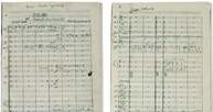 Karol Szymanowski, Stabat Mater, autograf partytury, 1926 /Encyklopedia Internautica