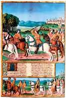 Karol VI Szalony, miniatura z Kroniki d?Enguerrand de Monstrelet, XV w. /Encyklopedia Internautica
