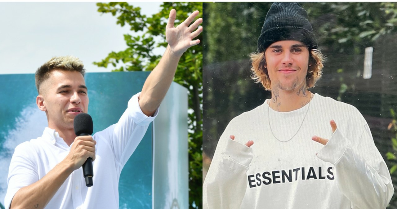 Karol Wiśniewski: fot. Artur BARBAROWSKI/East News,  Justin Bieber: fot. Backgrid/East News /East News /East News