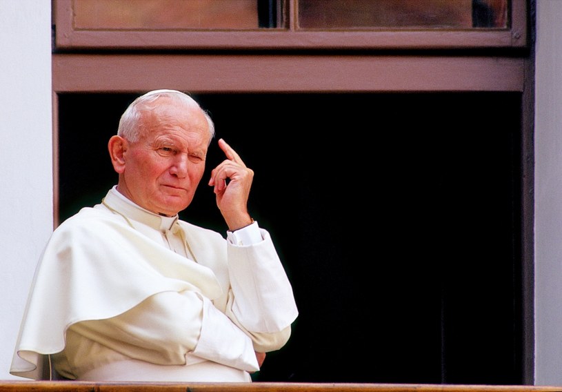 Karol Wojtyła, już jako Jan Paweł II /Grzegorz Galazka /AFP