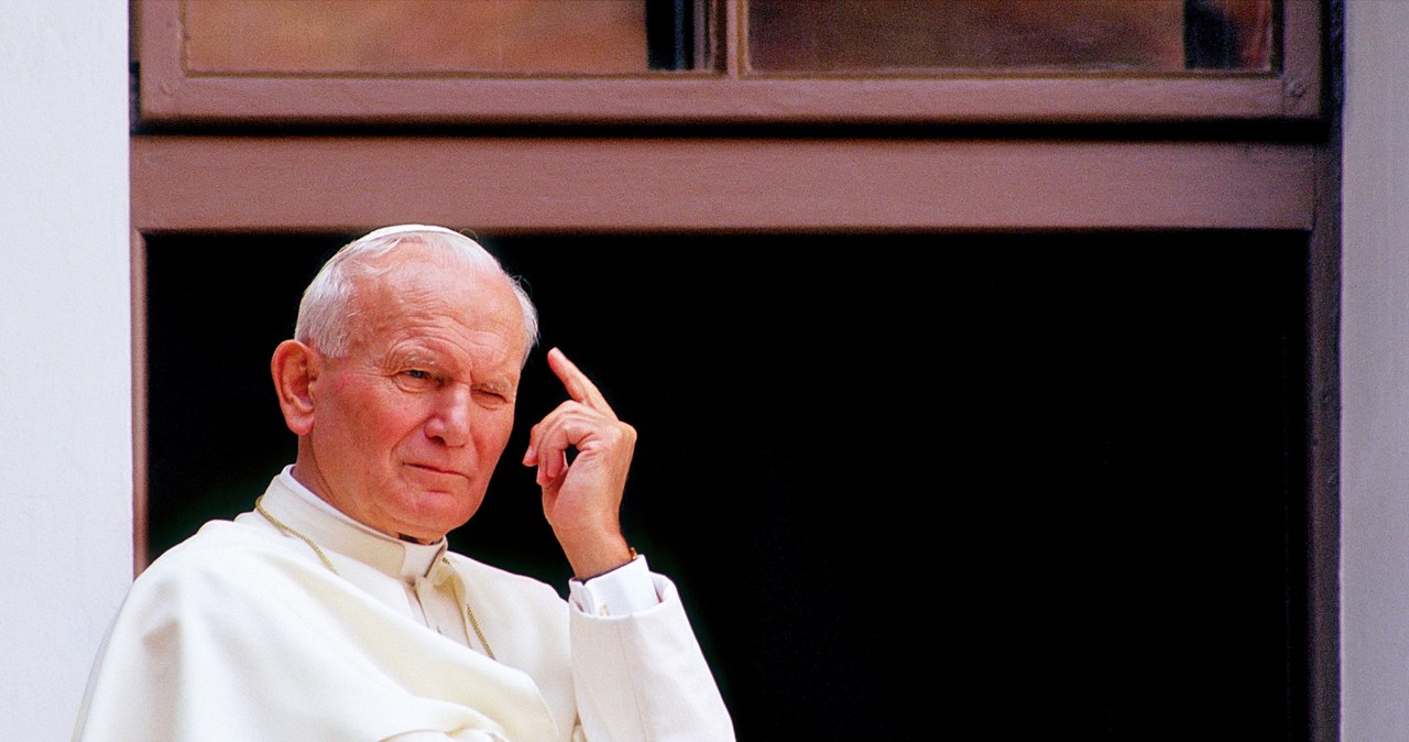 Karol Wojtyła, już jako Jan Paweł II /Grzegorz Galazka /AFP