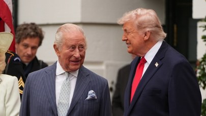 "Karol zgadza się ze mną nawet bardziej niż ja". Trump przyjął króla w Białym Domu