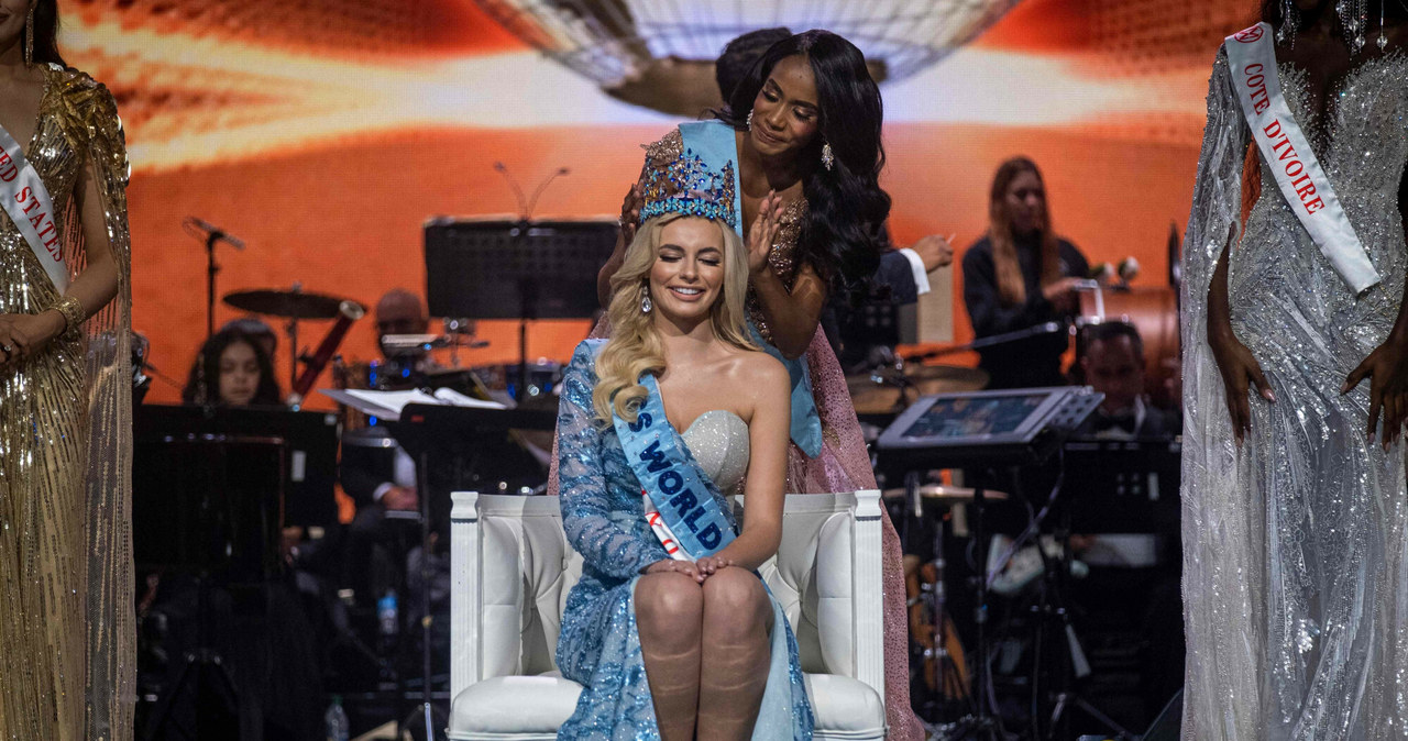 Karolina Bielawska została Miss World 2022! /RICARDO ARDUENGO/AFP/East News /East News