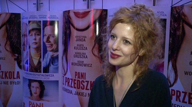 Karolina Gruszka marzyła o tym, by zagrać w jednym filmie z Agatą Kuleszą. /Newseria Lifestyle