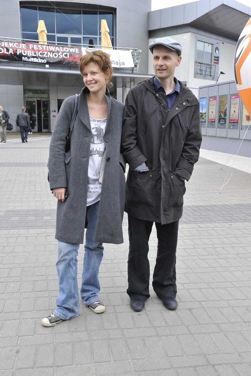 Karolina Gruszka z mężem /Kurnikowski /AKPA