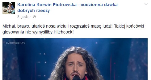 Karolina Korwin-Piotrowska na Facebooku /