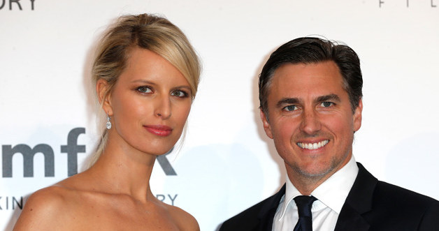 Karolina Kurkova z mężem /Tristan Fewings /Getty Images