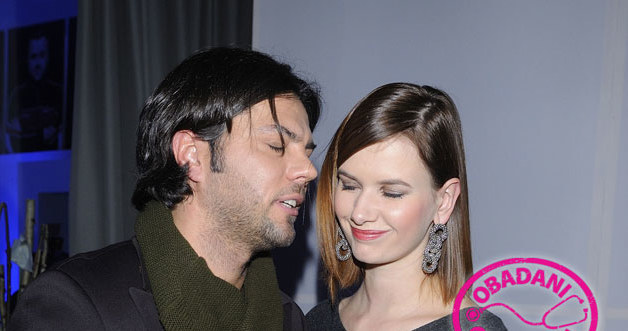 Karolina Malinowska i Olivier Janiak /Jarosław Antoniak /MWMedia