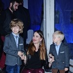 Karolina Malinowska z synami na imprezie!