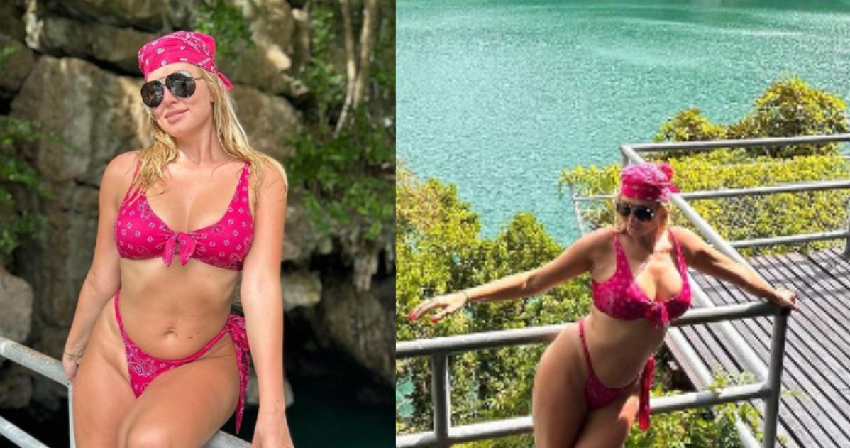 Karolina Pajączkowska chwali się rajskimi wakacjami. Zapozowała w skąpym bikini /Instagram