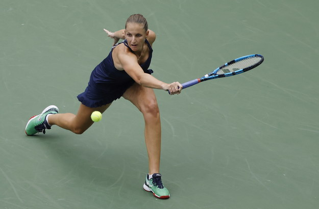 Karolina Pliskova odpadła w drugiej rundzie wielkoszlemowego US Open /JASON SZENES    /PAP/EPA