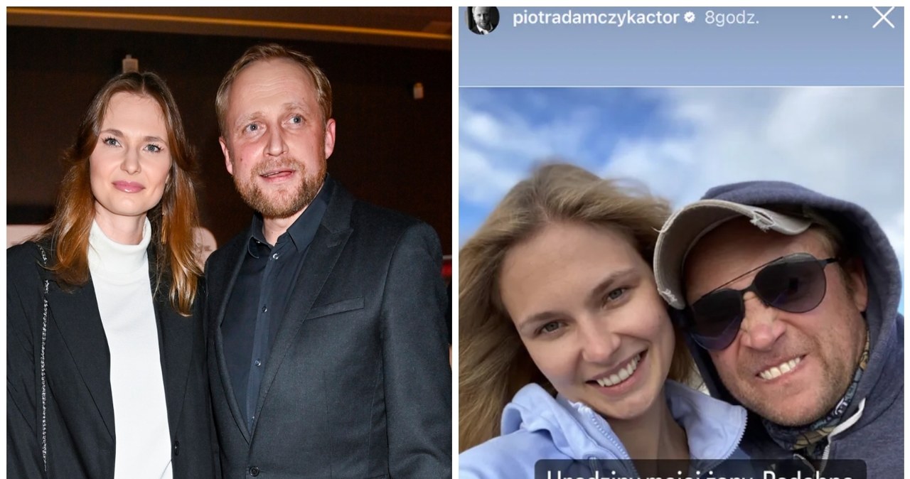 Karolina Szymczak i Piotr Adamczyk, fot. https://www.instagram.com/piotradamczykactor/ /AKPA