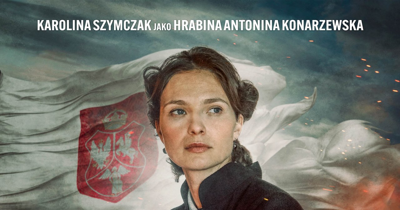 Karolina Szymczak na plakacie filmu "Powstaniec 1863" /materiały prasowe