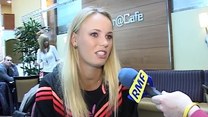 Karolina Woźniacka o formie Radwańskiej