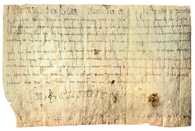 Karolingowie, pismo Karola Wielkiego z 27 III 779 zwalniające opactwo St-Germain-des-Prés od opła /Encyklopedia Internautica