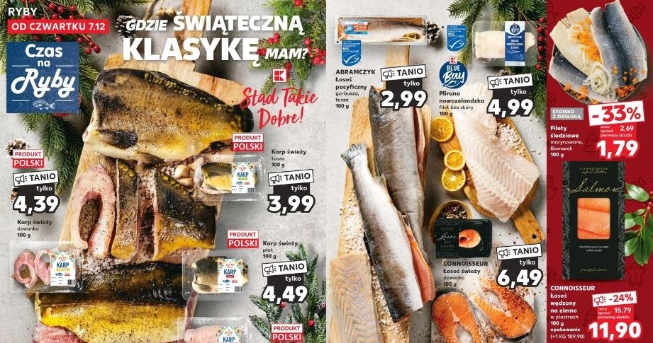 Karp w niskich cenach w nowej ofercie sieci Kaufland! /Kaufland /INTERIA.PL