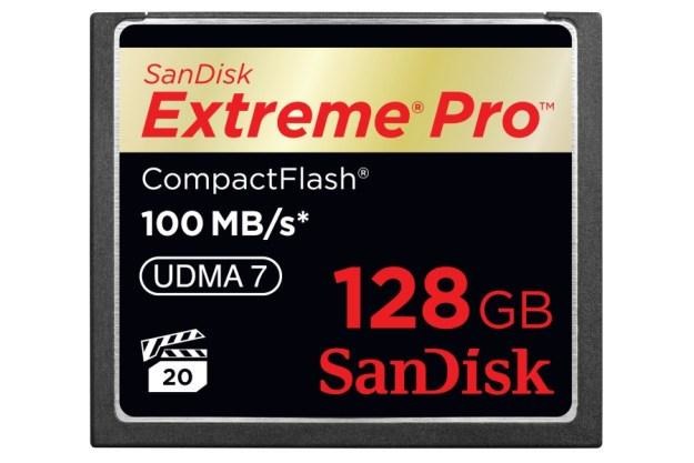 Karta CompactFlash Extreme Pro firmy SanDisk o pojemności 128 GB /materiały prasowe