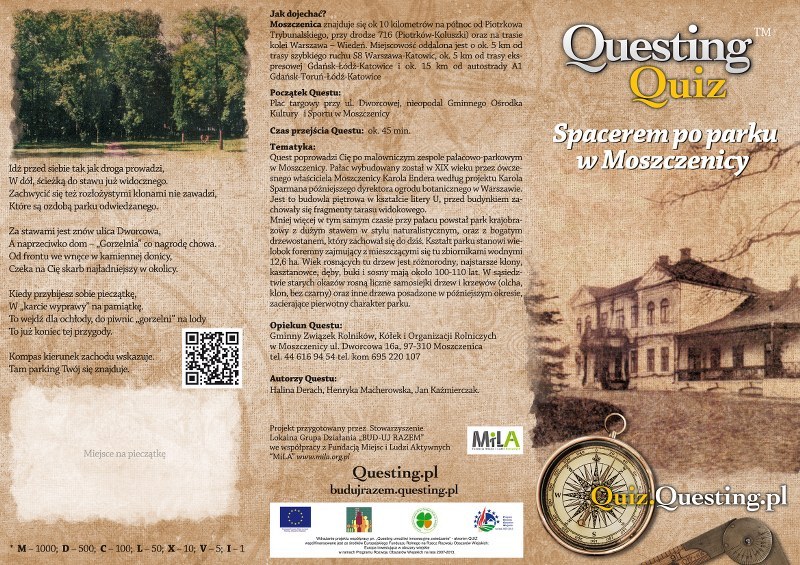 Karta questingowa /Agnieszka Wyderka /RMF FM