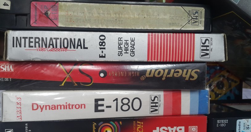 Kasety VHS /INTERIA.PL