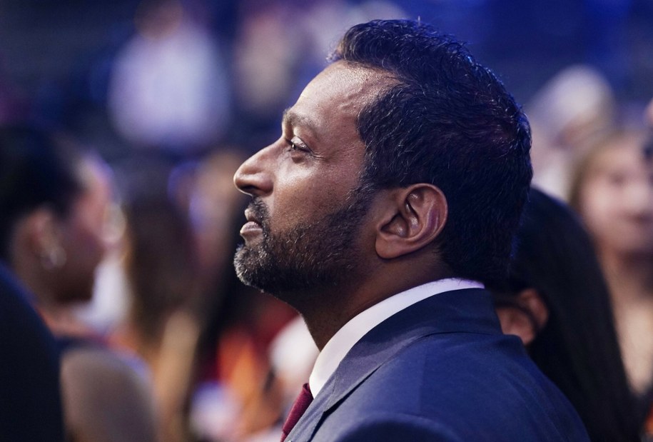 Kash Patel w trakcie gali UFC /IMAGO/Bonnie Cash - Pool via CNP /MediaPunch/Imago Stock and Peo
