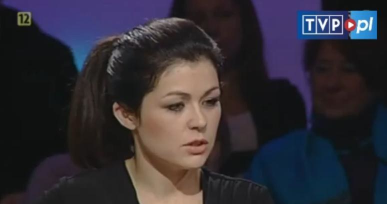 Kasia Cichopek w programie Lisa (screen: tvp.pl) /materiał zewnętrzny