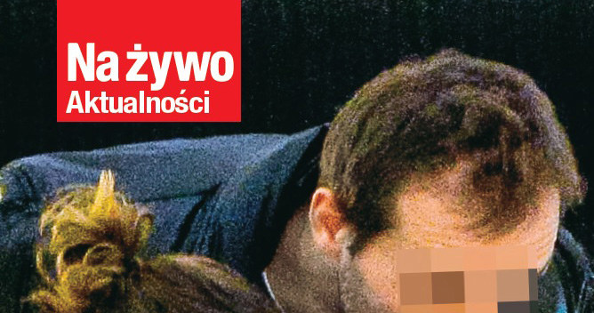 Kasia Glinka na zakupach z nowym przyjacielem /Na żywo