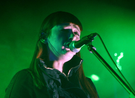 Kasia Nosowska podczas koncertu w "Rotundzie" /fot.Maciej Janas /INTERIA.PL