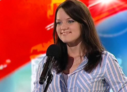 Kasia Popowska podczas castingu do "Mam talent" /"Mam talent", TVN