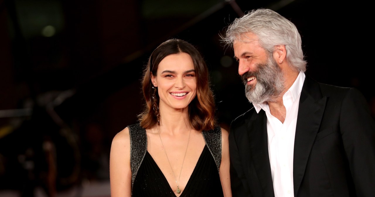 Kasia Smutniak i Domenico Procacci w Rzymie /Vittorio Zunino Celotto /Getty Images