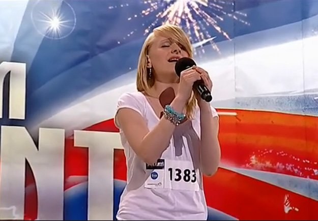 Kasia Sochacka była bohaterką trzeciego odcinka trzeciej edycji /"Mam talent", TVN