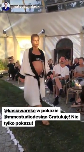 Kasia Warnke jest w ciąży! /Instagram