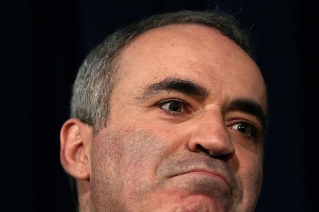 Kasparow tym razem pozostał niezwyciężony /AFP