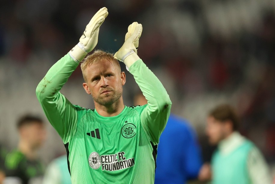 Kasper Schmeichel /	ANDREJ CUKIC /PAP/EPA