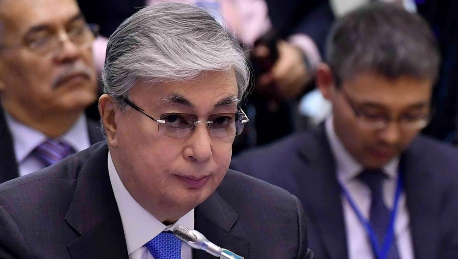 Kasym-Żomart Tokajew /STRINGER /PAP/EPA