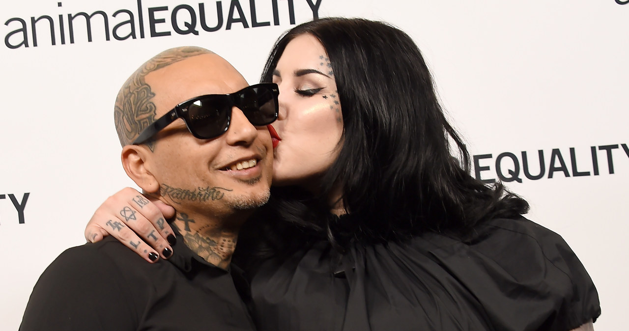 Kat von D z mężem /Gregg DeGuire /Getty Images