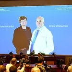 Katalin Kariko i Drew Weissman laureatami Nagrody Nobla z medycyny