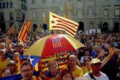 Katalońskie demonstracje za referendum