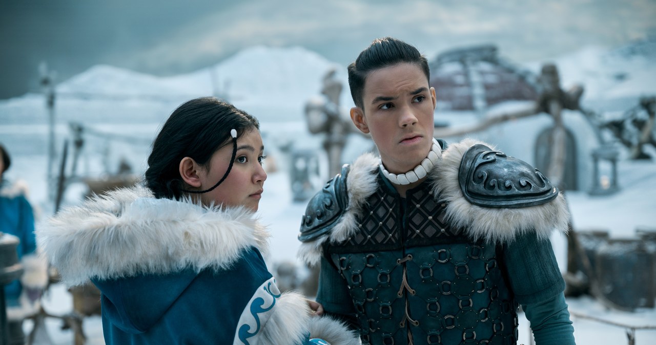 Katara i Sokka: rodzeńśtwo z Południowego Plemienia Wody /Netflix