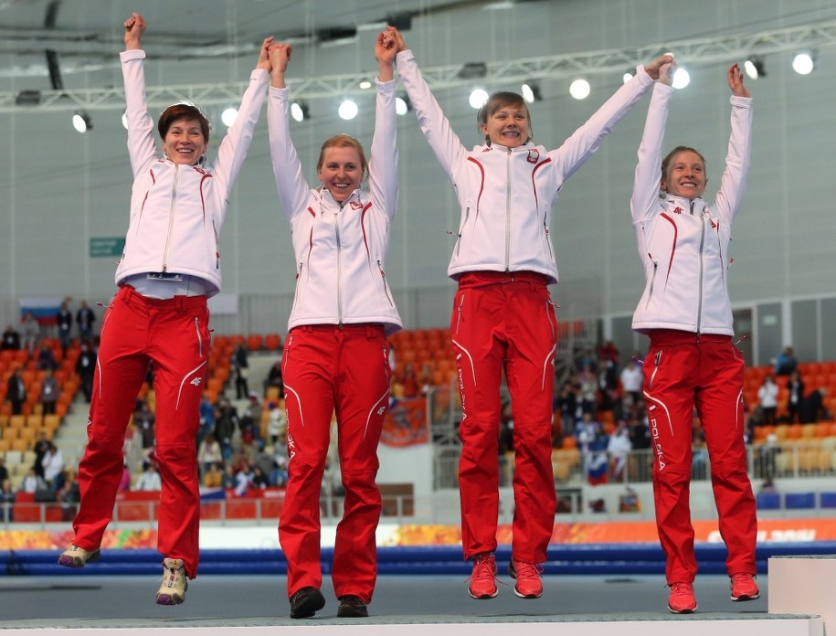 Katarzyna Bachleda-Curuś, Natalia Czerwonka, Katarzyna Woźniak i Luiza Złotkowska /Grzegorz Momot /PAP