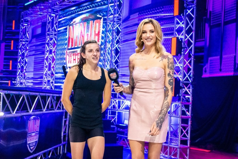 Katarzyna Baranowska i Karolina Gilon w programie "Ninja Warrior Polska 3" /Polsat /materiały prasowe