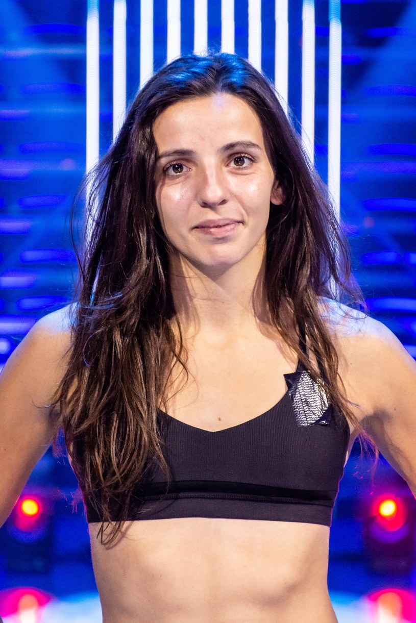 Katarzyna Baranowska to pierwsza kobieta w finale "Ninja Warrior Polska" /Maciej Piórko /Polsat