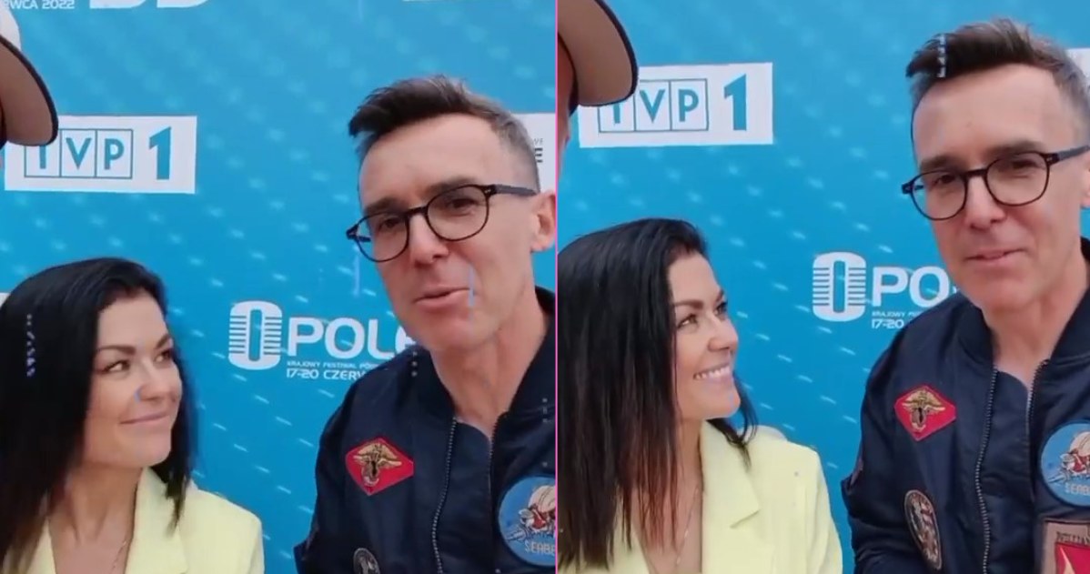 Katarzyna Cichopek i Maciej Kurzajewski na festiwalu w Opolu /@katarzynacichopek /Instagram